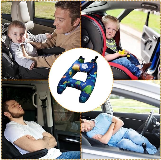 Almofada de Apoio Infantil para Carro - ComfortKid Almofada de Apoio Infantil para Carro - ComfortKid Guzer Racing 