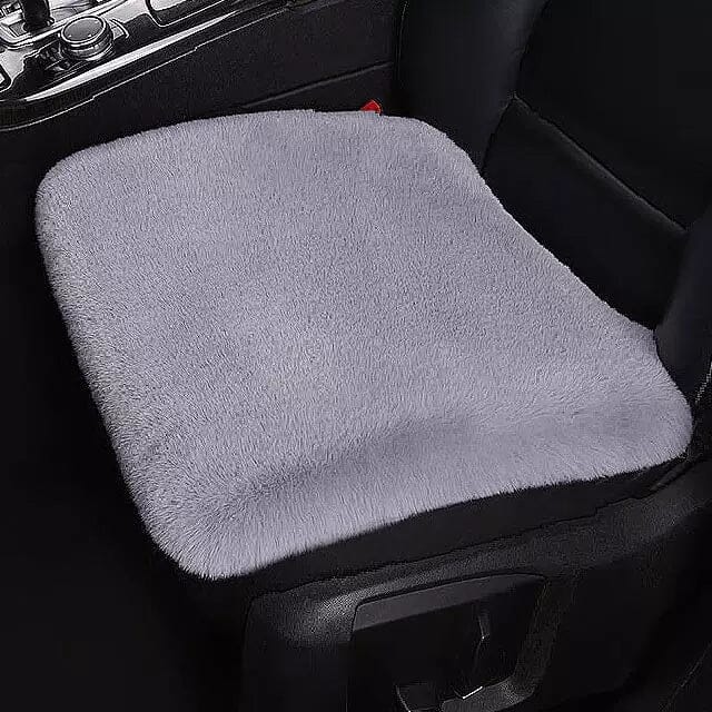Almofada Para Carro Pelúcia Sintética automotivo 24 Guzer Racing Cinza 1 Unidade 