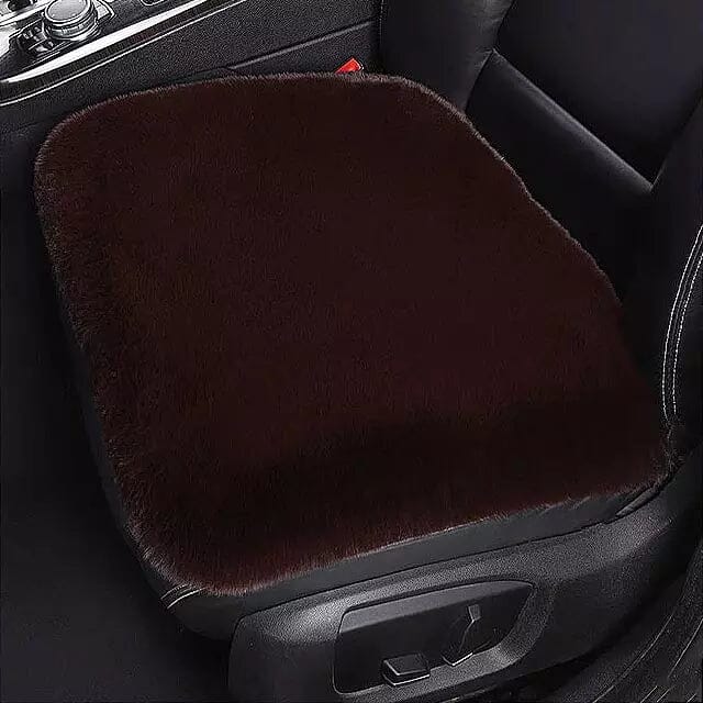 Almofada Para Carro Pelúcia Sintética automotivo 24 Guzer Racing Marrom 1 Unidade 