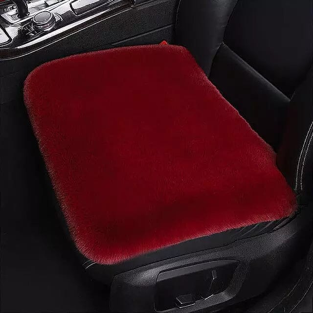 Almofada Para Carro Pelúcia Sintética automotivo 24 Guzer Racing Vinho 1 Unidade 