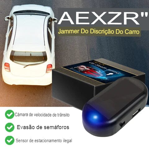 Bloqueador de radares, câmeras de semáforo e sensores para Carros GUZER AEXZR™ Guzer Racing 