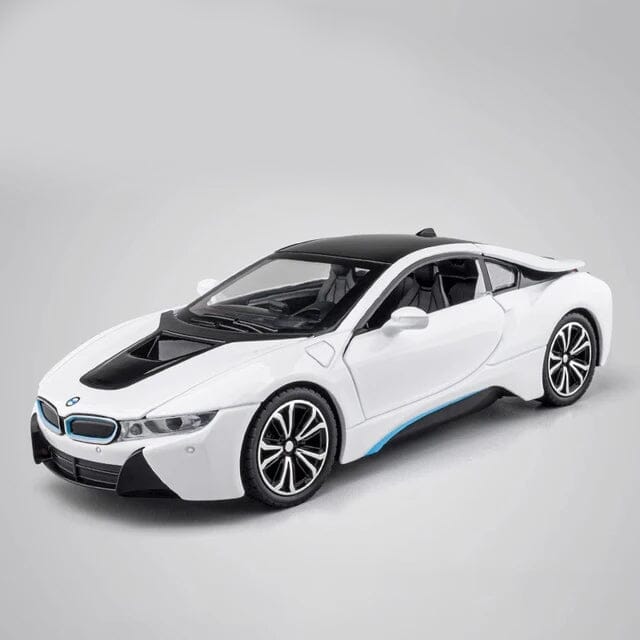 BMW I8 (Escala 1:22) Maxi-Miniatura de BMW I8 (Escala 1:24) Guzer Racing 