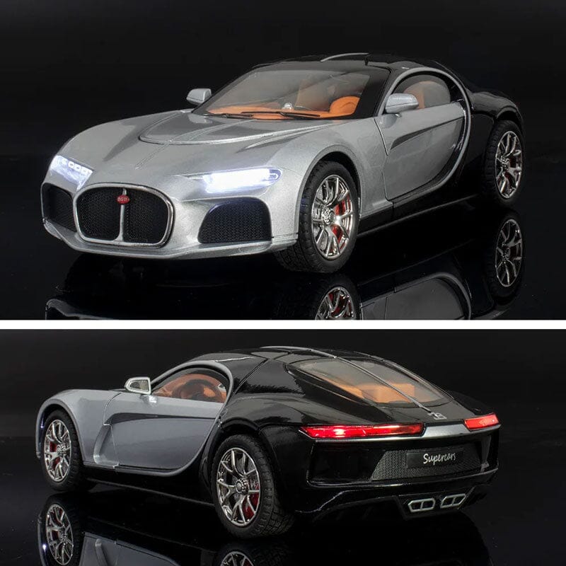 Bugatti Atlantic (Escala 1:24) Maxi-Miniatura de Bugatti Atlantic (Escala 1:24) Guzer Racing 