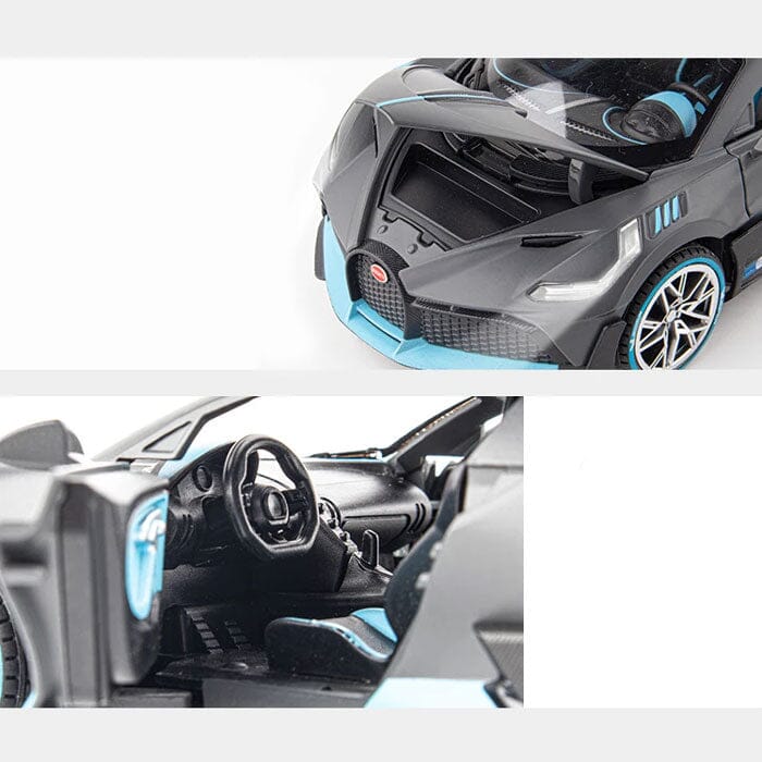 Bugatti Divo em Metal (Escala 1:24) Maxi-Miniatura Bugatti Divo em Metal (Escala 1:24) Guzer Racing 