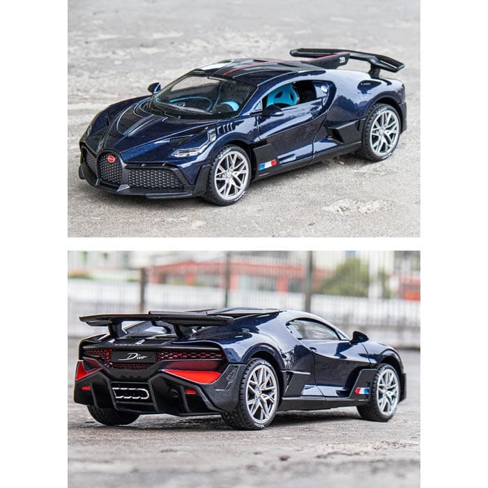 Bugatti Divo em Metal (Escala 1:24) Maxi-Miniatura Bugatti Divo em Metal (Escala 1:24) Guzer Racing 