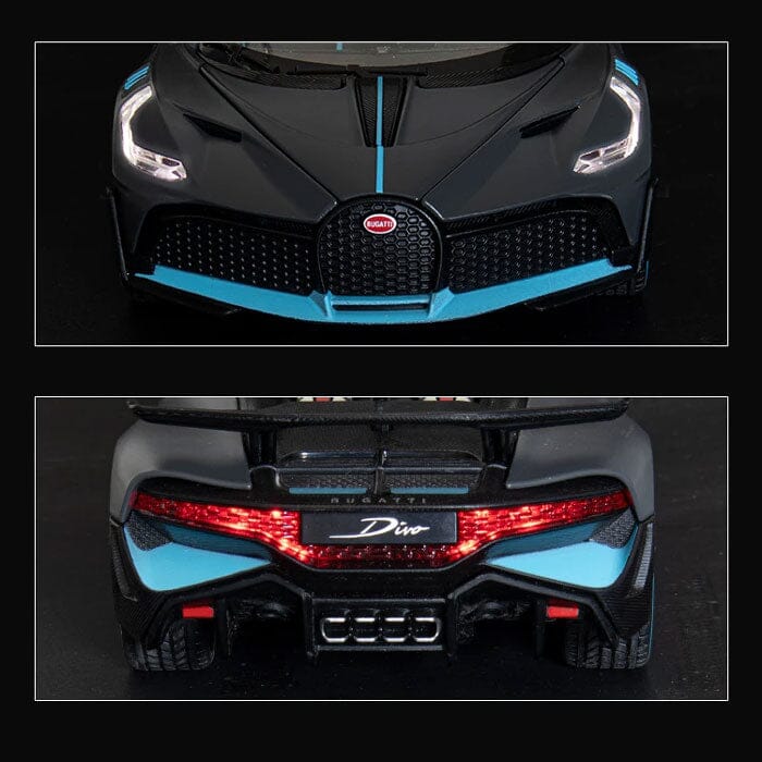 Bugatti Divo em Metal (Escala 1:24) Maxi-Miniatura Bugatti Divo em Metal (Escala 1:24) Guzer Racing 