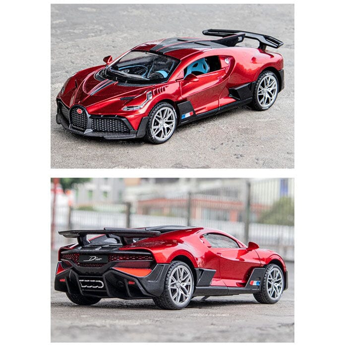 Bugatti Divo em Metal (Escala 1:24) Maxi-Miniatura Bugatti Divo em Metal (Escala 1:24) Guzer Racing 