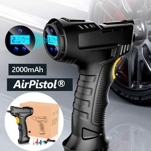 Calibrador de Pneus Digital + 3 Bicos Diferentes - AirPistol automotivo 15 Guzer Racing 