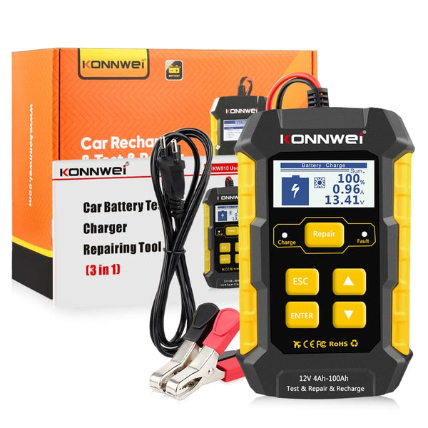 Carregador 3 em 1 de Bateria Automotiva 0 Minha loja 