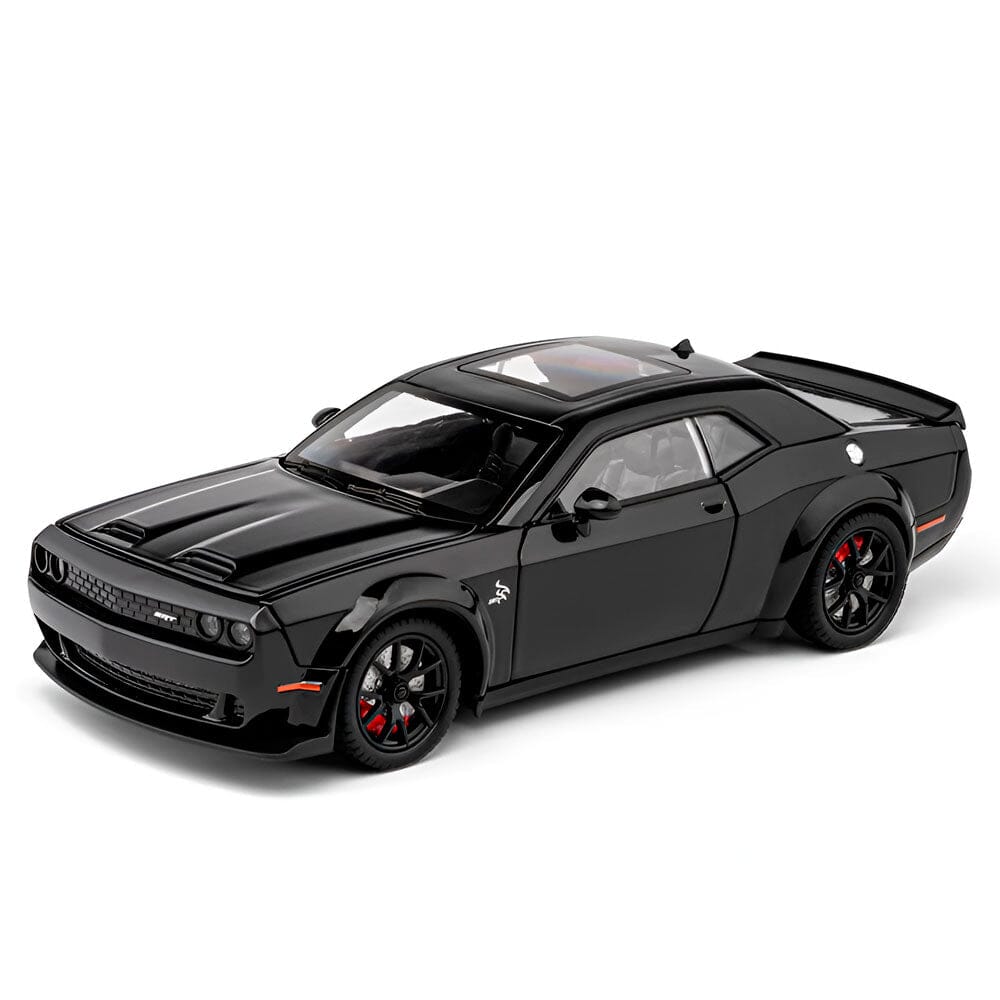 Dodge Challenger SRT Hellcat 1:24 Dodge Challenger SRT Hellcat 1:24 Guzer Racing Preto 