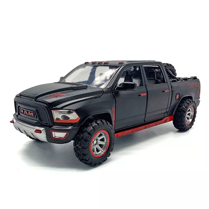 Dodge RAM em Escala 1:32 Dodge RAM em Escala 1:32 Guzer Racing Preta 