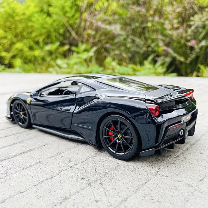 Ferrari 488 Pista em Escala 1:24 Ferrari 488 Pista Escala 1:24 Guzer Racing 