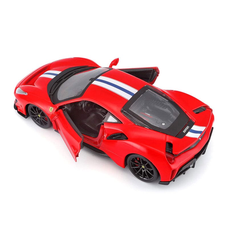 Ferrari 488 Pista em Escala 1:24 Ferrari 488 Pista Escala 1:24 Guzer Racing 