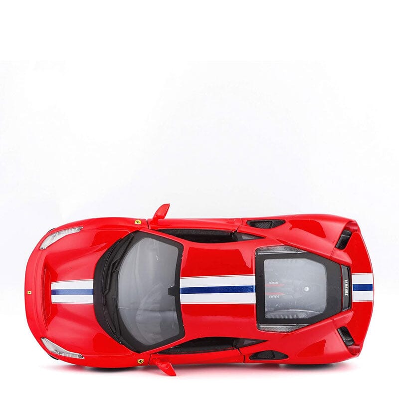 Ferrari 488 Pista em Escala 1:24 Ferrari 488 Pista Escala 1:24 Guzer Racing 