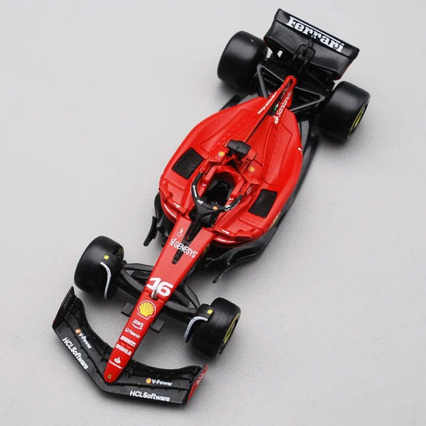 Ferrari F1 Modelo SF23 Ano 2023 Ferrari F1 Modelo SF23 Ano 2023 (Escala 1:43) Guzer Racing Modelo Básico - 16 Charles Leclerc 