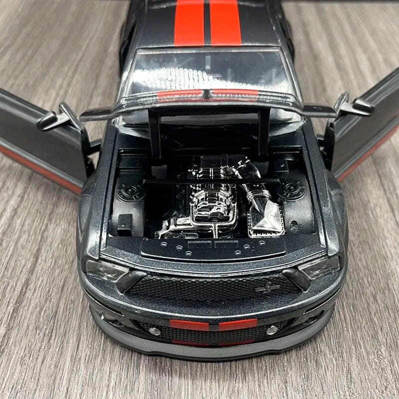 Ford Mustang Shelby GT500KR Custom Ford Mustang Shelby GT500KR Custom em Escala 1:24 Guzer Racing 
