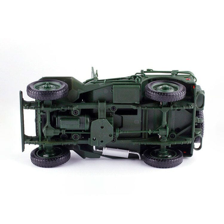 Jeep Willys MB 1941 (Escala 1:18) Super-Miniatura de Jeep Willys MB 1941 (Escala 1:18) Guzer Racing 