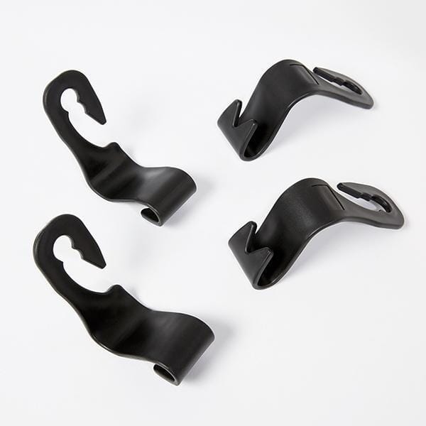 Kit 4 Ganchos para Bancos Traseiros de Carros - Car Hook automotivo 7 Guzer Racing 