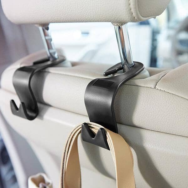 Kit 4 Ganchos para Bancos Traseiros de Carros - Car Hook automotivo 7 Guzer Racing 