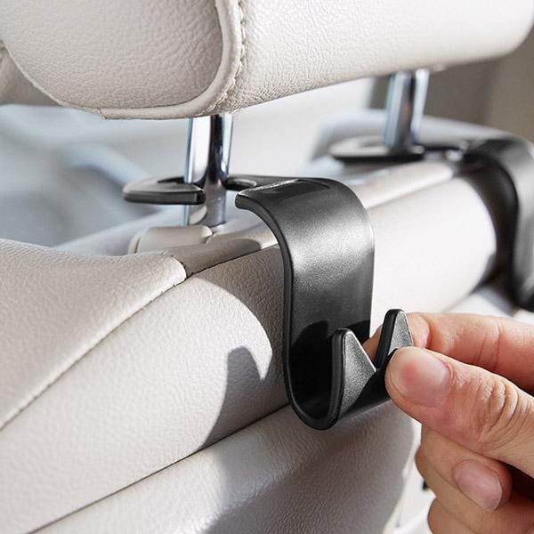 Kit 4 Ganchos para Bancos Traseiros de Carros - Car Hook automotivo 7 Guzer Racing 