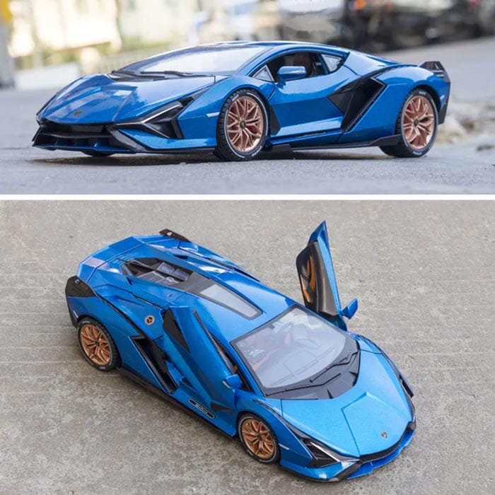 Lamborghini Sián (Escala 1:18) Super-Miniatura de Lamborghini SIAN (Escala 1:18) Guzer Racing 