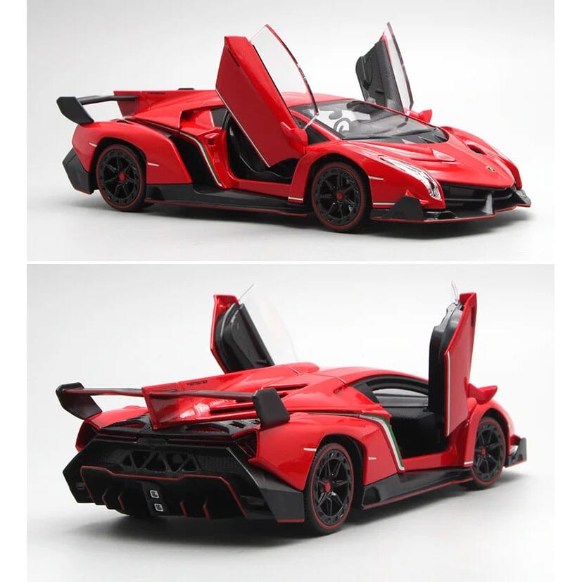 Lamborghini Veneno em Escala 1:24 Lamborghini Veneno em Escala 1:24 Guzer Racing 