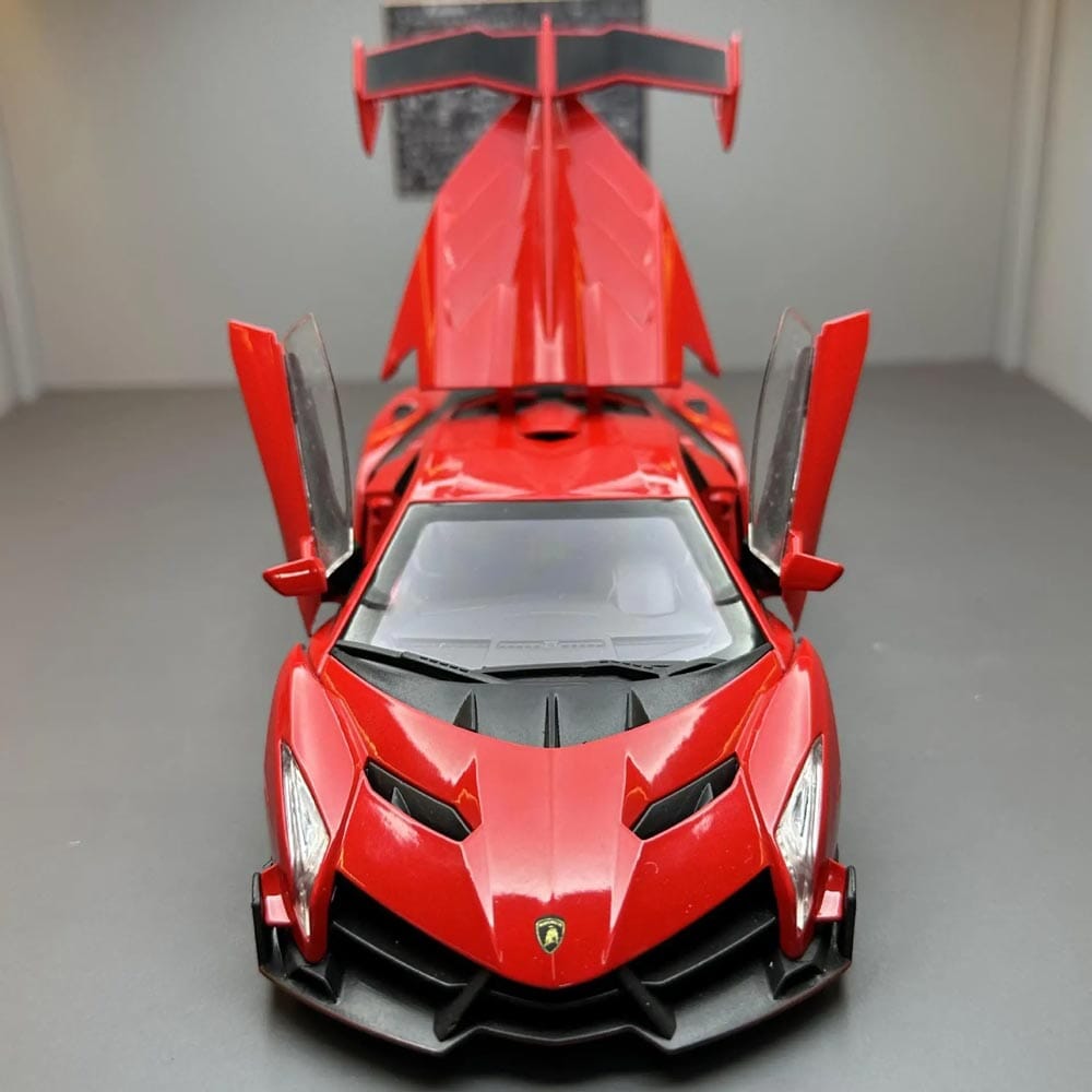 Lamborghini Veneno em Escala 1:24 Lamborghini Veneno em Escala 1:24 Guzer Racing 