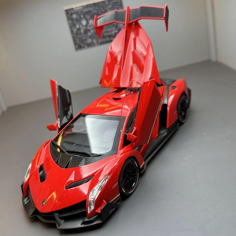 Lamborghini Veneno em Escala 1:24 Lamborghini Veneno em Escala 1:24 Guzer Racing 