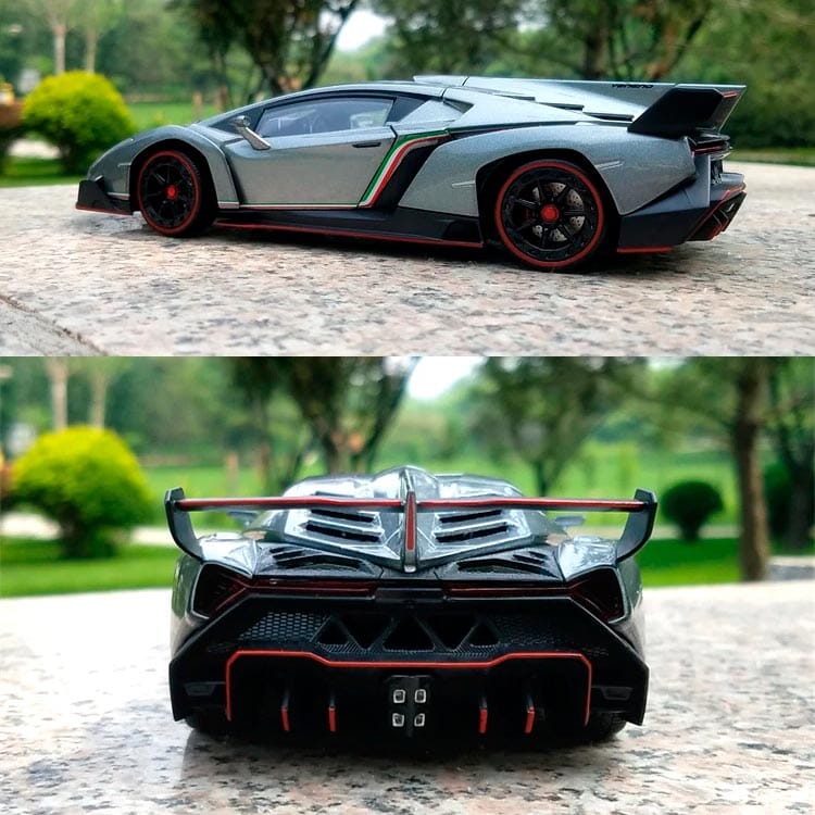 Lamborghini Veneno em Escala 1:24 Lamborghini Veneno em Escala 1:24 Guzer Racing 