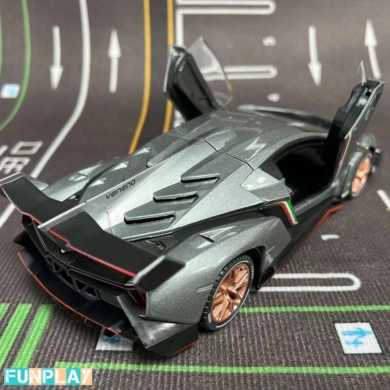 Lamborghini Veneno em Escala 1:24 Lamborghini Veneno em Escala 1:24 Guzer Racing 