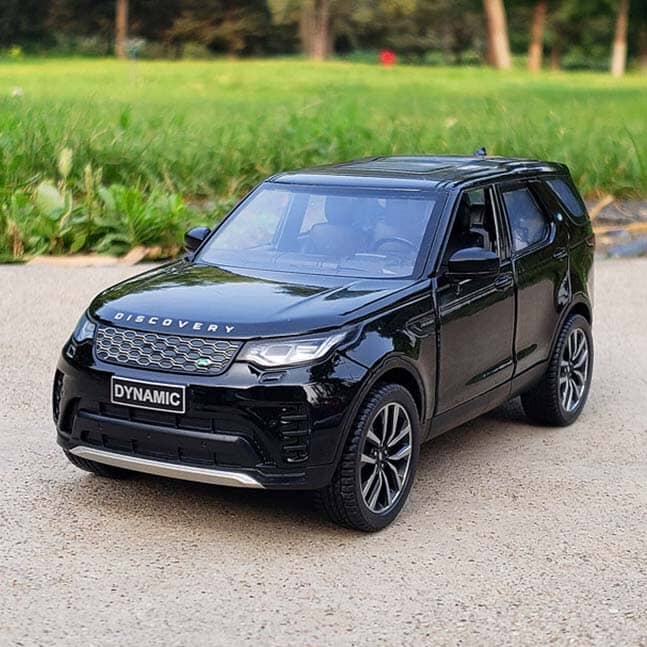 Land Rover Discovery R-Dynamic (1:24) Maxi-miniatura Range Rover Discovery R-Dynamic (1:24) Guzer Racing Preto 