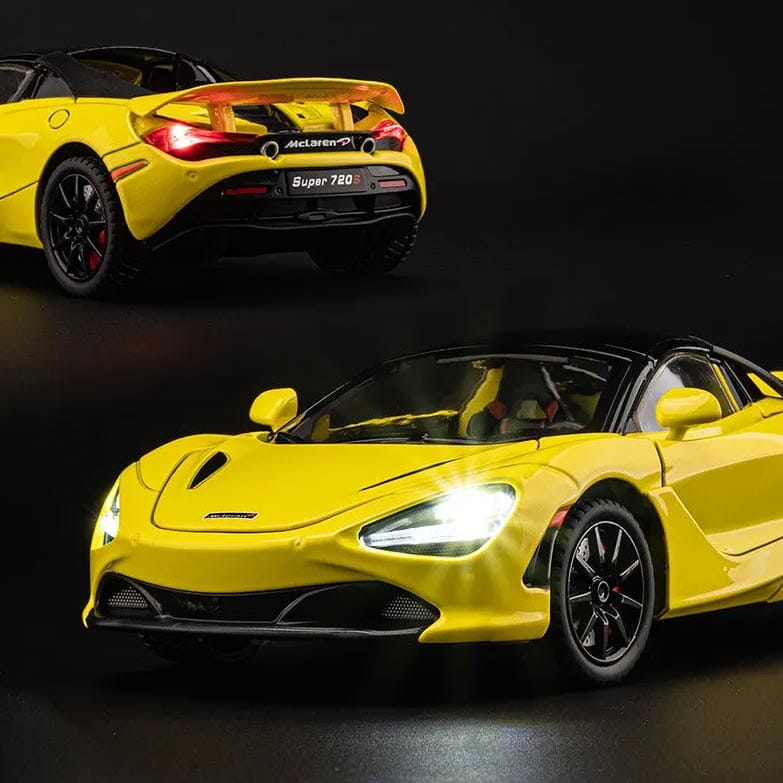 McLaren 720S (Escala 1:24) Maxi-Miniatura de McLaren 720S (Escala 1:24) Guzer Racing 