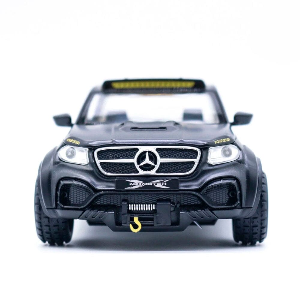 Mercedes X-Class Custom 6x6 em Escala 1:28 Mercedes X-Class Custom 6x6 em Escala 1:24 Guzer Racing 