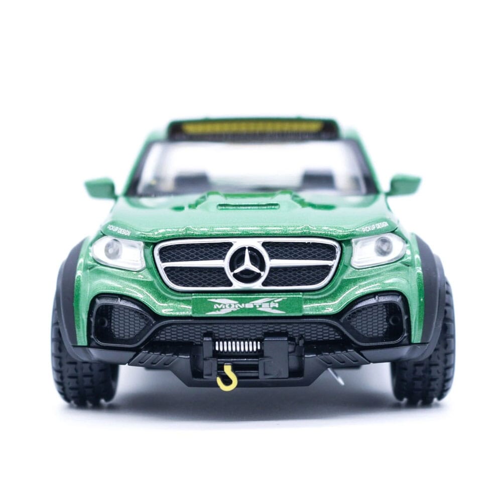 Mercedes X-Class Custom 6x6 em Escala 1:28 Mercedes X-Class Custom 6x6 em Escala 1:24 Guzer Racing 