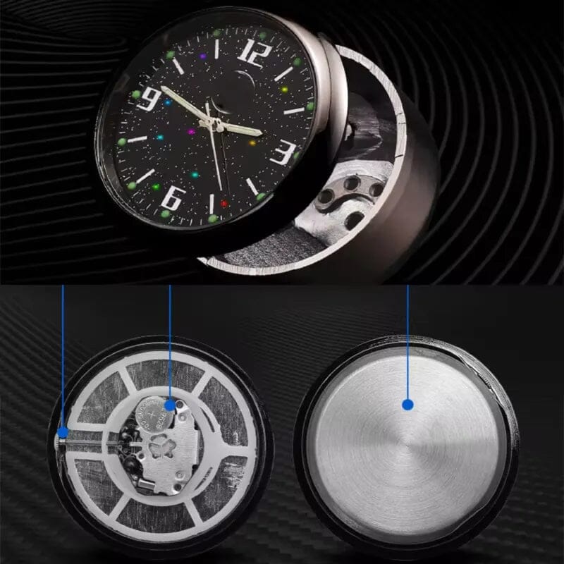Mini Relógio Vintage de Painel Automotivo Personalizado - GuzerVintage 2.0™ 0125 Minha loja 