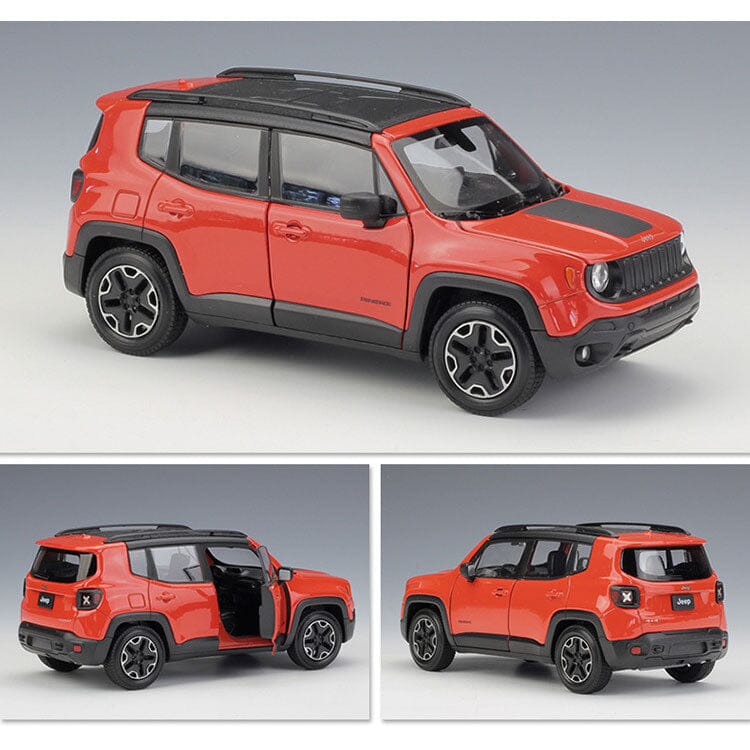 Miniatura de Jeep Renegade Miniatura de Jeep Renegade (Escala 1:24) Guzer Racing 