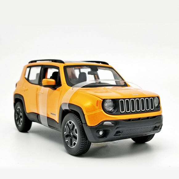 Miniatura de Jeep Renegade Miniatura de Jeep Renegade (Escala 1:24) Guzer Racing Golden Orange 