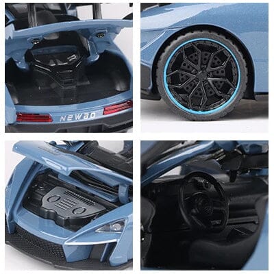 Miniatura de McLaren Senna em Metal Miniatura de McLaren Senna em Metal (Escala 1:32) Guzer Racing 