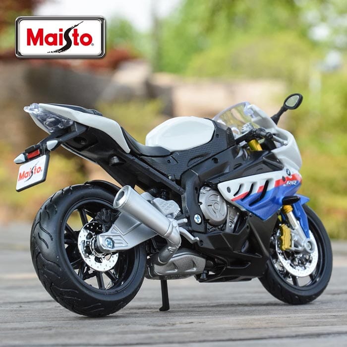 Miniatura de Moto BMW S1000RR Miniatura de Moto BMW S1000RR (Escala 1:12) Guzer Racing 