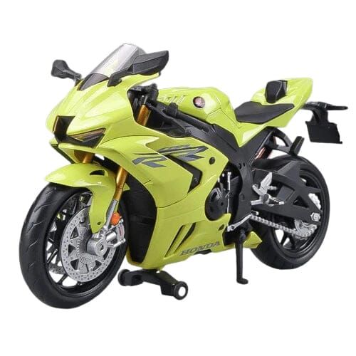 Miniatura de Moto Honda CBR 1000RR Miniatura de Moto Honda CBR 1000RR (Escala 1:12) Guzer Racing Verde 