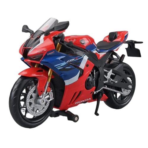 Miniatura de Moto Honda CBR 1000RR Miniatura de Moto Honda CBR 1000RR (Escala 1:12) Guzer Racing Vermelho 
