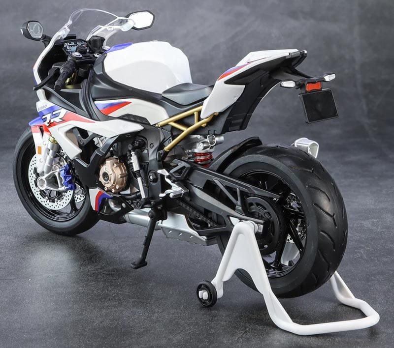 Miniatura Gigante de Moto BMW S1000RR em Metal Miniatura Gigante de Moto BMW S1000RR em Metal Guzer Racing 