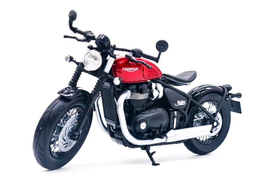 Moto Triumph Bonneville Bobber Moto Triumph Bonneville Bobber em escala 1:12 Guzer Racing 