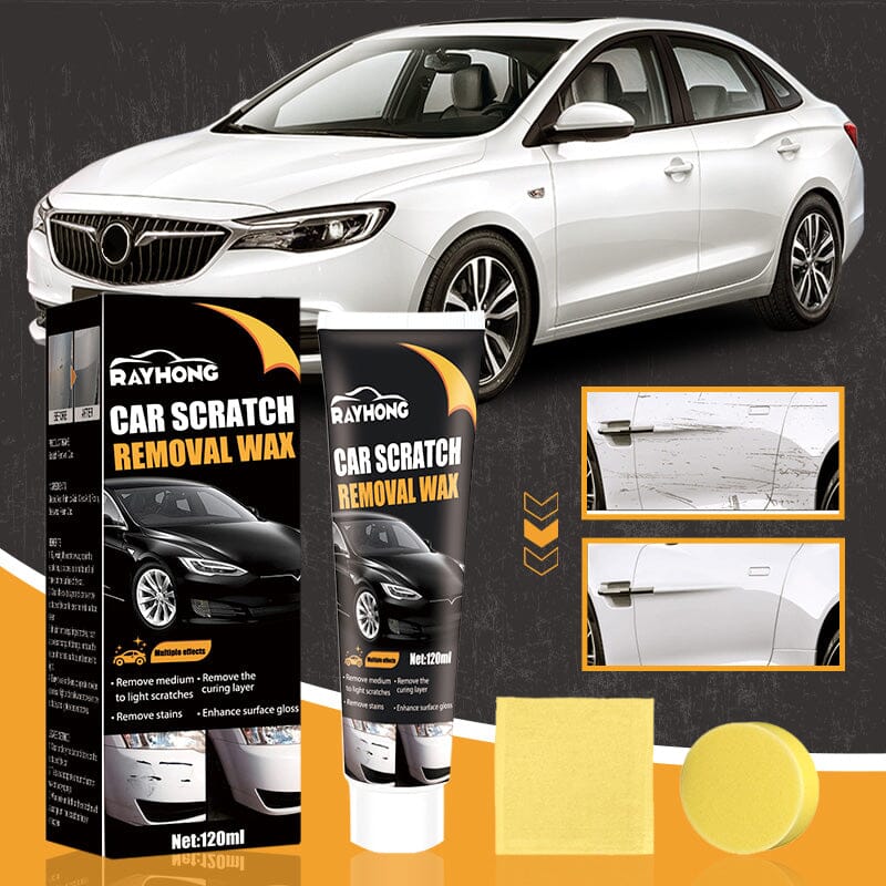 Pasta de Reparo de Arranhões GUZER REMOVAL WAX - PAGUE 1 LEVE 2 + ESPONJA + TOALHA GROSSA Guzer Racing 