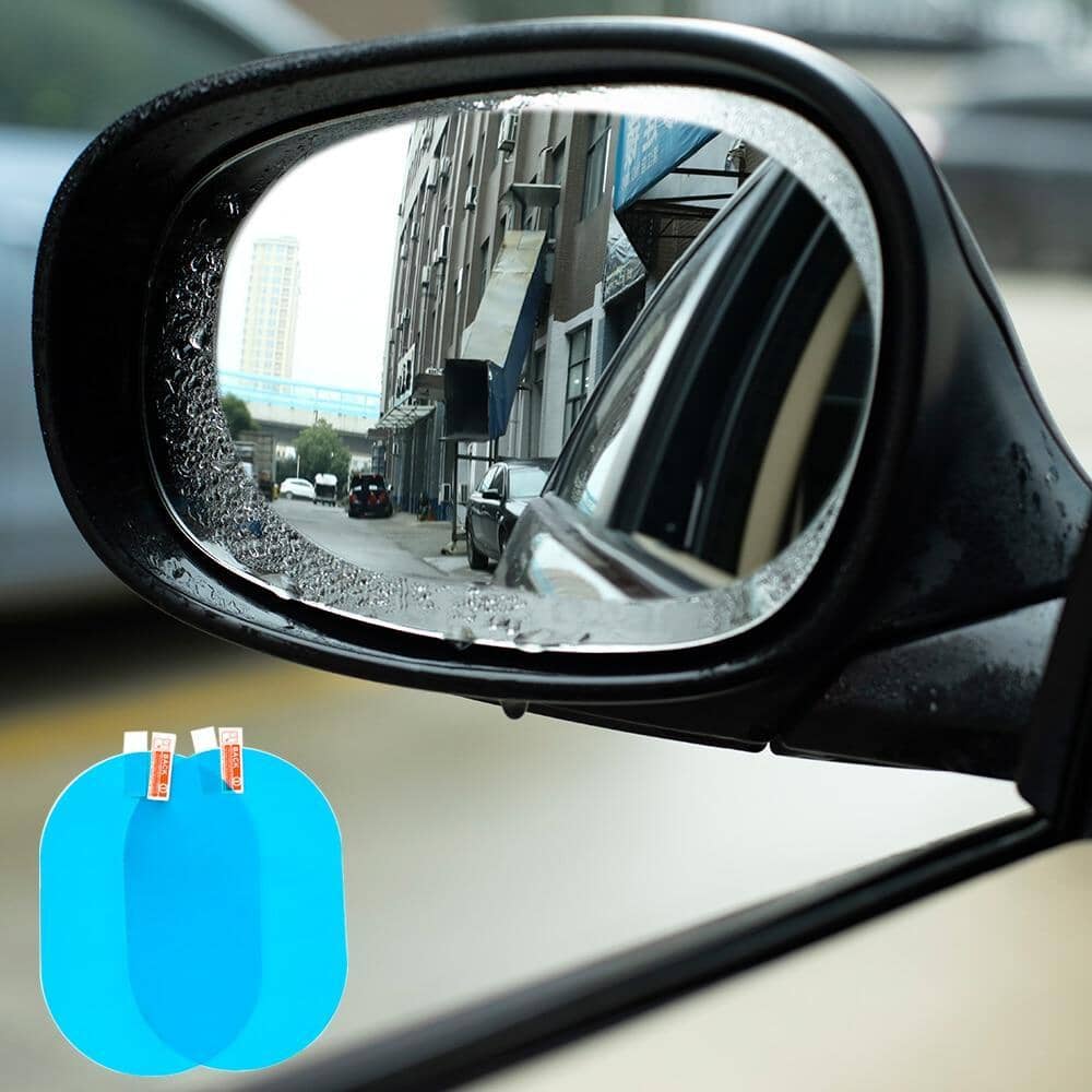 Película Anti Embaçante para Retrovisor de Carros automotivo 6 Guzer Racing 2 Pares 10cm-15cm 