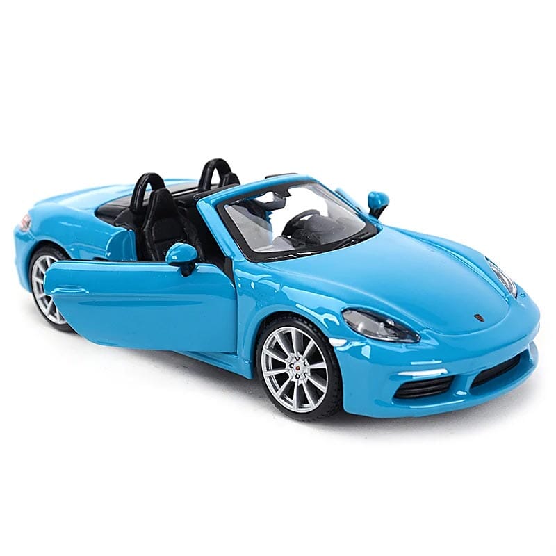 Porsche 718 Boxster (Escala 1:24) Guzer Racing Azul 