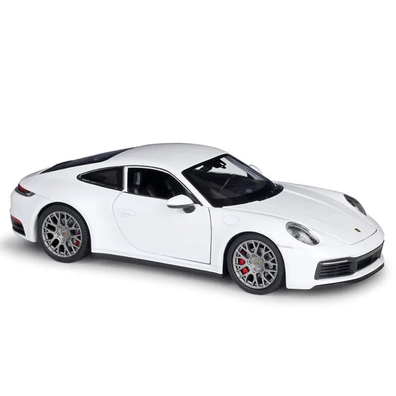 Porsche 911 Carrera 4S em Escala 1:24 Porsche 911 Carrera 4S em Escala 1:24 Guzer Racing Branco 