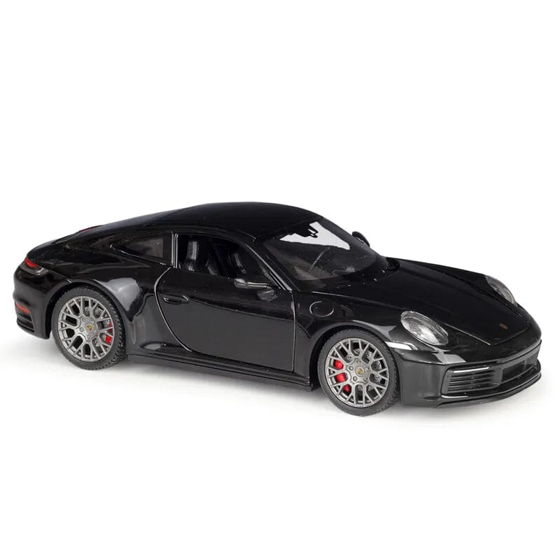 Porsche 911 Carrera 4S em Escala 1:24 Porsche 911 Carrera 4S em Escala 1:24 Guzer Racing Preto 