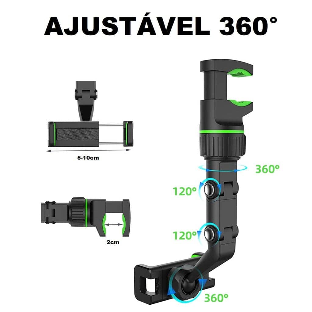 Suporte para Celular Multifuncional - Modelo 2022 automotivo 2 Guzer Racing 
